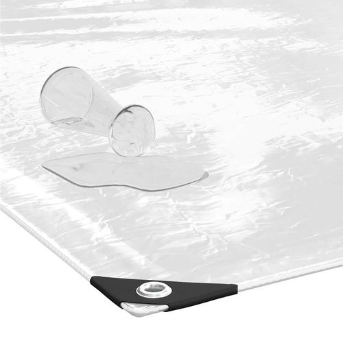 Przezroczysta plandeka z oczkami 3x5 m PVC na Arena.pl