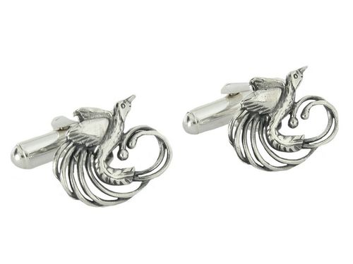 Spinki do mankietów ptak Feniks nieśmiertelność na Arena.pl