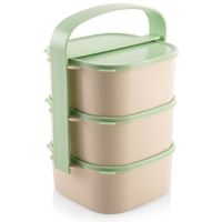 Menażka obiadowa plastikowa 3-poziomowa 3x1,15 l