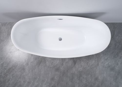 Wanna wolnostojąca Malta Czarno-biała na Arena.pl