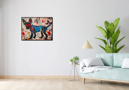 Plakat 80x60cm Miejski Pies na Arena.pl