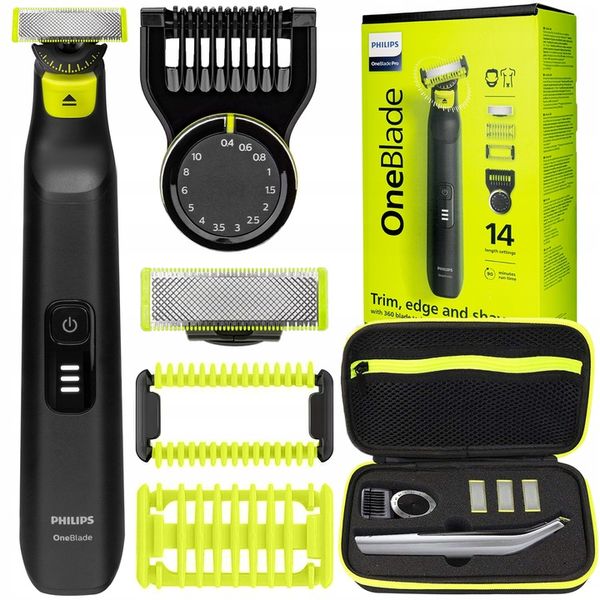 GOLARKA PHILIPS ONEBLADE PRO 360 QP6541/15 + ETUI zdjęcie 1