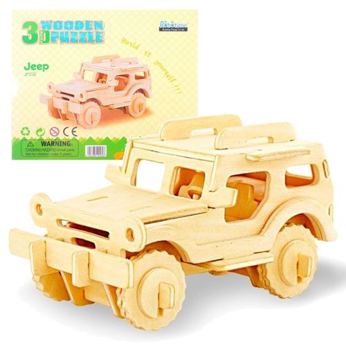 ROBOTIME Drewniane Puzzle 3D Model Jeep na Arena.pl