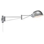Kinkiet metalowy Portland 108623 Markslojd loftowy z kloszem chrom