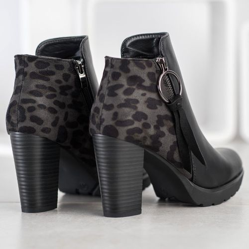 Ciepłe Botki Leopard Print r.40 na Arena.pl