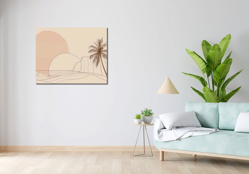 Obraz 90x70cm Szept Tropików zdjęcie 2
