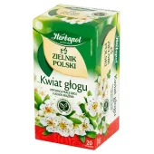 HERBAPOL HERBATA ZIOŁOWA 20TB KWIAT GŁOGU ZIELNIK POLSKI