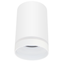 Nasufitowa lampa minimalistyczna Fabri metalowa do pokoju biała