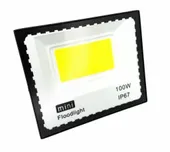 HALOGEN LED Naświetlacz 100W Reflektor SLIM BIAŁY COB MOCNY
