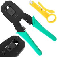 TV37 ZACISKARKA RJ-45 RJ45 RJ12 RJ11 RJ9 +SCIAGACZ