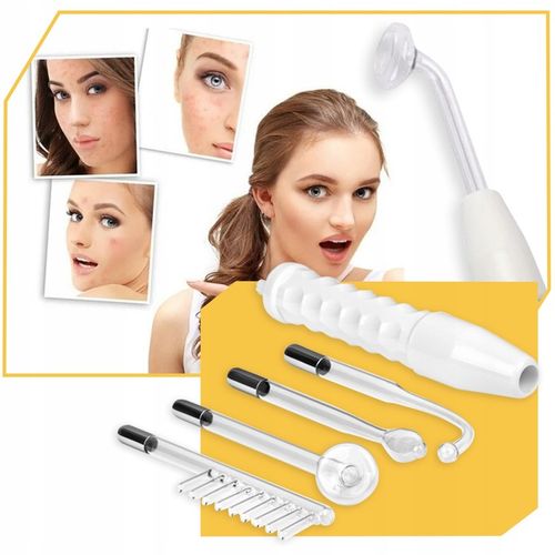 DERMA WAND PRO darsonval 4 elektrody peloty najmocniejszy do skóry na Arena.pl