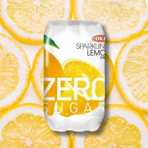 OKF Sparkling Lemon Zero Sugar koreański napój cytrynowy 350ml na Arena.pl