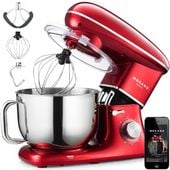 ROBOT KUCHENNY PLANETARNY MIKSER 3 MIESZADŁA MISA 6,2L MOCNY + PRZEPISY
