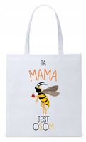 Dla Mamy Mamusi Prezent Torba Eco Biała Shopper Z Nadrukiem Ze Zdjęciem