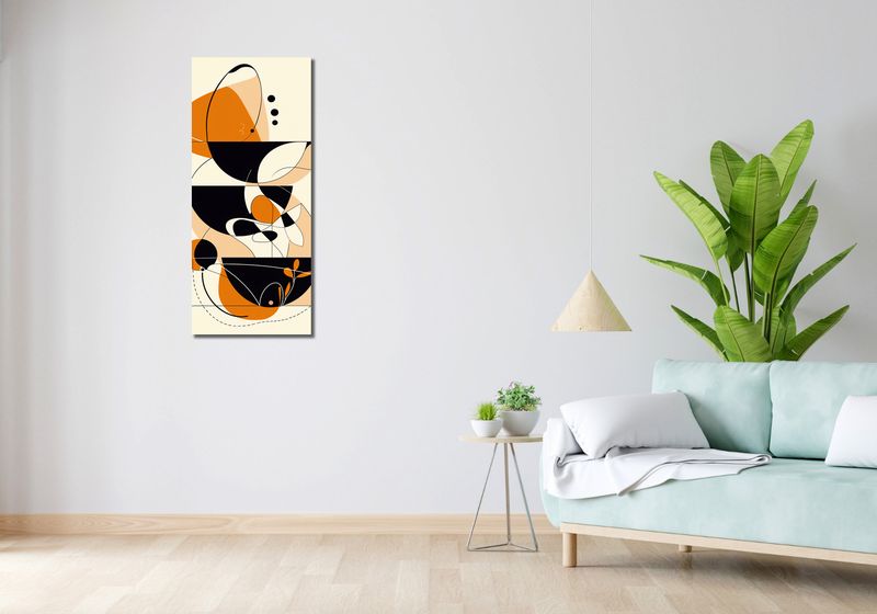 Obraz 40x100cm Taneczne Kręgi zdjęcie 2