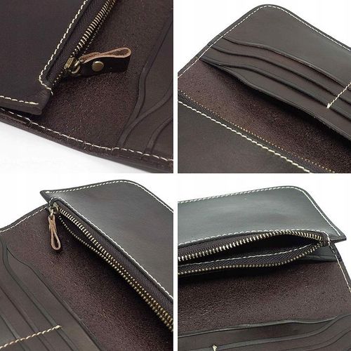 portfel męski skórzany brązowy na Arena.pl