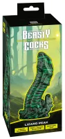beasty cocks lizard peak silikonowy model fantasy z przyssawką 22 cm