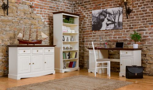 BIURKO BELLUNO BIAŁE SOSNOWE PL023B/O na Arena.pl