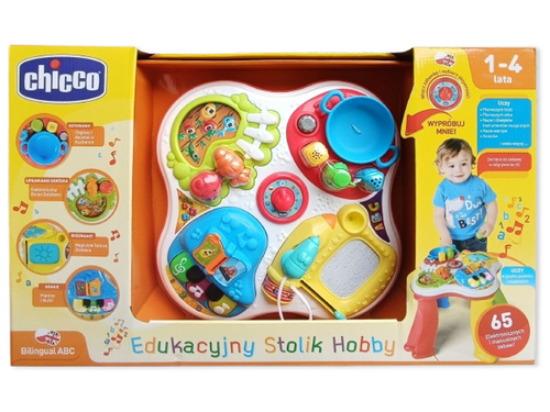 Zabawka edukacyjna Chicco Edukacyjny stolik PL, EN na Arena.pl