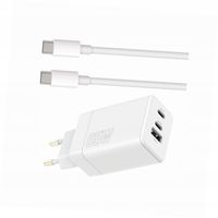 Szybka ładowarka 65W z długim kablem 2m 3 wejścia do Oppo A38