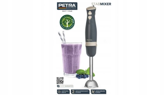 Blender ręczny Petra 076237 600 W srebrny/szary zdjęcie 1