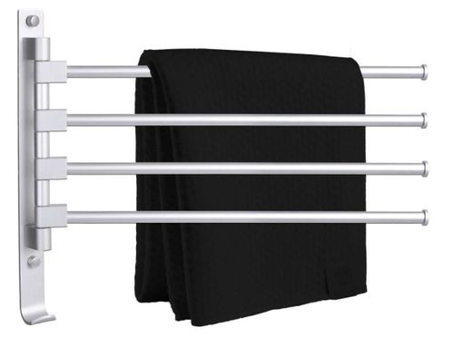Wieszak na ręczniki Ortys srebrny na Arena.pl