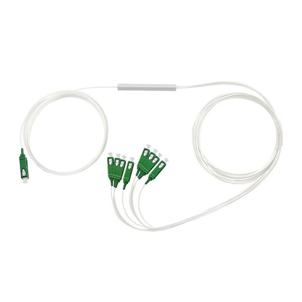 Qoltec Splitter 1x8 | SC/APC - SC/APC | G.657A | Singlemode | 0.9 mm zdjęcie 2