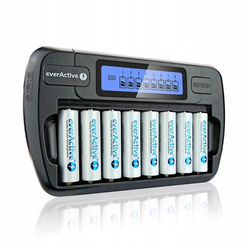 Ładowarka Everactive NC-800 8 AA, AAA na Arena.pl