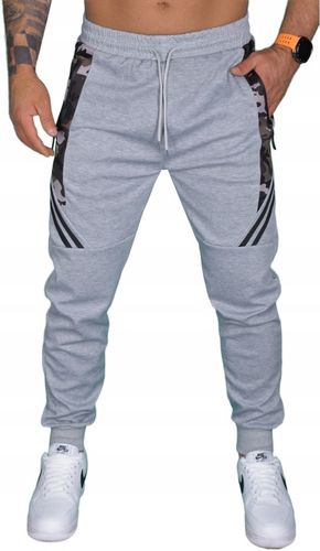 DRESOWE SPODNIE MĘSKIE JOGGERY DRESY SPORTOWE na Arena.pl