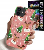 ETUI CASE DO IPHONE 11 - ŚWIĄTECZNE WZORY NA ŚWIĘTA RENIFER