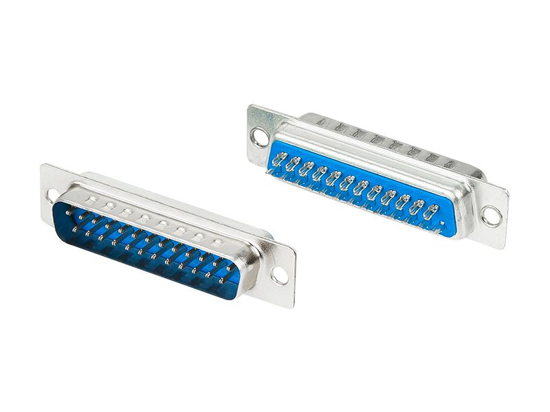 D-SUB DB25(M) WTYK na kabel zdjęcie 1