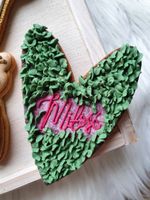 CIASTKO NEONOWE SERCE MIŁOŚĆ