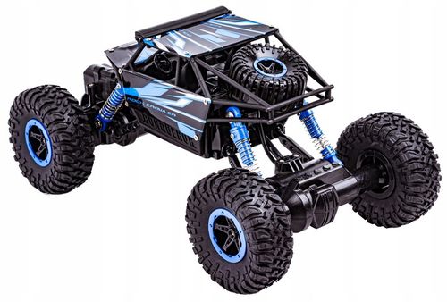 Samochód Auto CRAWLER 2.4 GHz 4x4 ZDALNIE STEROWANY Niebieski 4WD RC na Arena.pl