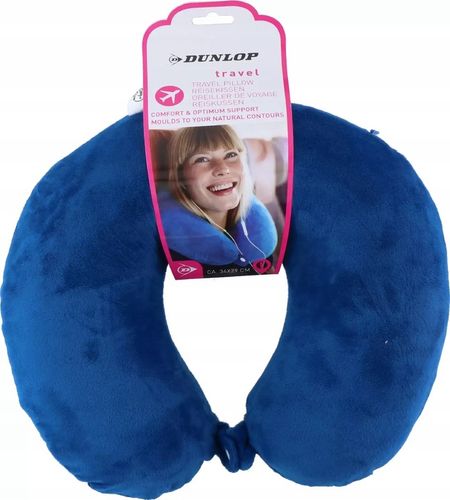 PODUSZKA PODRÓŻNA ROGAL NA SZYJĘ ZAGŁÓWEK PIANKA PAMIĘCIOWA MEMORY DUNLOP na Arena.pl