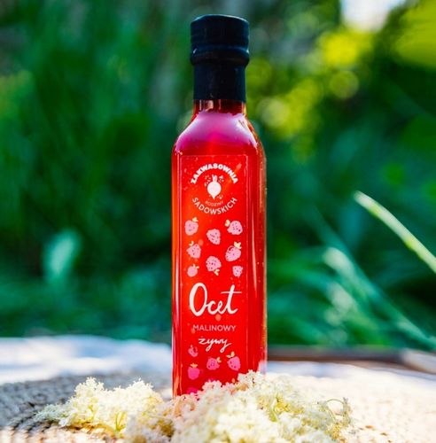 PASIEKA SADOWSKICH Ocet malinowy zdrowy 250ml na Arena.pl