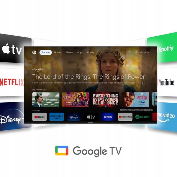 TV Stick THOMSON Cast 150 SMART TV 4K Google TV ANDROID Box Chromecast zdjęcie 6