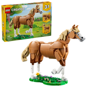 LEGO Creator 3w1 Piękny koń 31166 – koń niedźwiedź jeleń 685 elementów