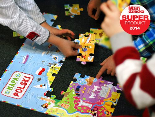 CzuCzu - Puzzle mapa Polski 33617 na Arena.pl