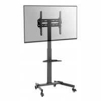 Mobilny UCHWYT TV do TELEWIZORA regulowany stojak z półką kółka 32 - 55''