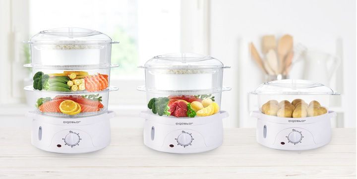 PAROWAR AIGOSTAR 9L 800W RYŻ ZUPA JAJKA bez BPA zdjęcie 5