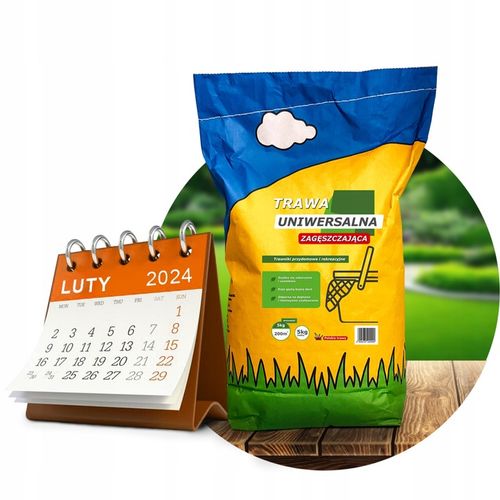 Trawa Nasiona Samozagęszczająca UNIWERSALNA odporna na deptanie 5kg 2024r. na Arena.pl