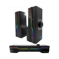 Zestaw głośników komputerowych soundbar LED RGB Media-Tech Aragor 2.0 8W