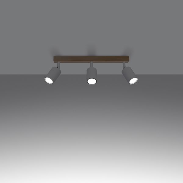 Plafon VERDO 3L biały zdjęcie 3