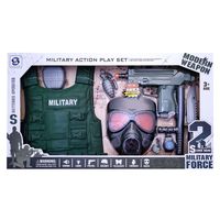 DLA DZIECI ZABAWKA ZESTAW ŻOŁNIERZA