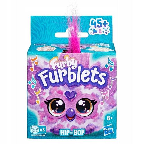Furby Furblets Interaktywna maskotka Hip-Bop Hasbro F8896 na Arena.pl