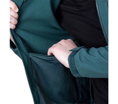 kurtka mix&match 4-way stretch zielona rozmiar l - t n81-577-l na Arena.pl