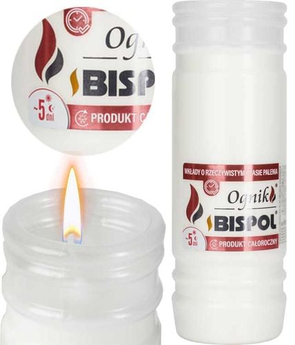 bispol - wkład zalewany ognik wp5n - 18 szt. na Arena.pl
