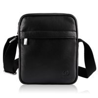 torba męska skórzana saszetka na ramię paolo peruzzi t-75-bl