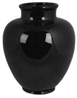 Wazon ceramiczny czarny wysoki