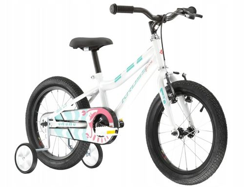 Rower dziecięcy 16" KROSS Mini 3.0 biały seledynowy R24 na Arena.pl
